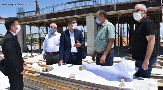 BAŞKAN ÇELİK SANCAKLIBOZKÖY PROJESİNİ YERİNDE İNCELEDİ