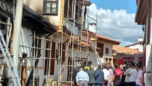 Başkan Esen'den Yangın Yerinde İnceleme