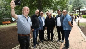 BAŞKAN GÜLER BİR GÜNDE 4 İLÇE GEZDİ