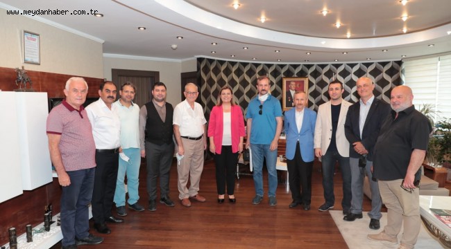 Başkan Hürriyet, Aydınlar Ocağı'nı ağırladı