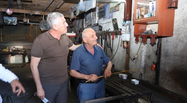 Başkan Sarıalioğlu Esnaf Buluşmalarını Sürdürüyor