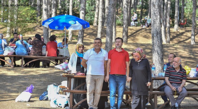 BAŞKENTLİLER ÇUBUK-1 BARAJI REKREASYON ALANI'NA AKIN ETTİ