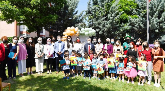 BATIKENT VE İŞÇİ BLOKLARI GÜNDÜZ ÇOCUK BAKIMEVİ'NDE KARNE HEYECANI