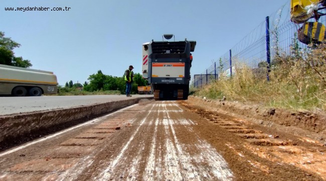 BBB, 30 bin ton asfalt serimine başladı