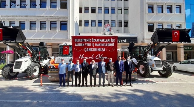 Belediye Araç Filosuna Dört İş Makinesi Eklendi