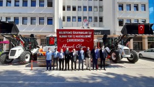 Belediye Araç Filosuna Dört İş Makinesi Eklendi