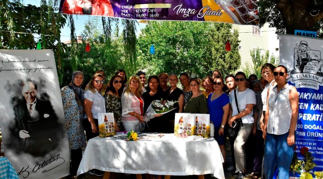 BELEDİYE BAŞKANI ULAŞ YURDAKUL KİTAP TANITIMI VE İMZA GÜNÜNE KATILIM SAĞLADI