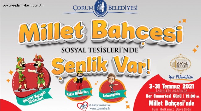 Belediyeden çocuklara özel şenlik Minikler eğlenceye doyacak
