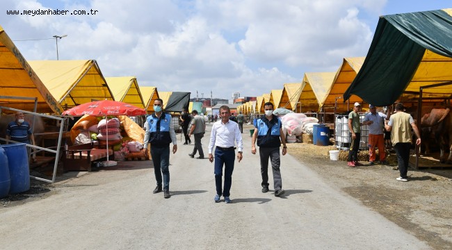 BEYLİKDÜZÜ KURBAN SATIŞ VE KESİM ALANI BAYRAMA HAZIR