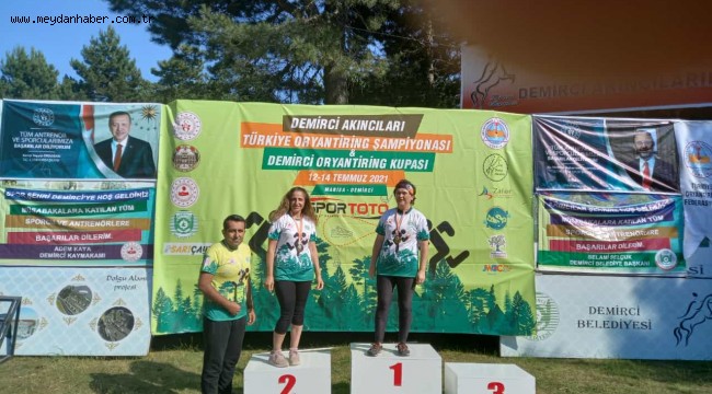  Bostanlıspor'a Gülşeker Altun'dan Türkiye Oryantiring Şampiyonası'ndan 3 madalya daha…