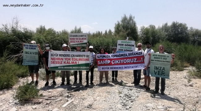 BÜYÜK MENDERES NEHRİ YOK OLUYOR, SESSİZ KALMAYALIM!