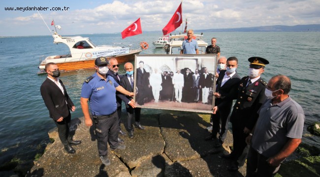 Büyük Önder Mustafa Kemal Atatürk'ün Karamürsel'e gelişinin 88. Yıl dönümü kutlandı.
