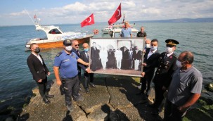 Büyük Önder Mustafa Kemal Atatürk'ün Karamürsel'e gelişinin 88. Yıl dönümü kutlandı.