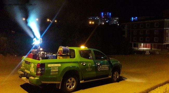 BÜYÜKŞEHİR BELEDİYESİ SİVRİSİNEKLERE SAVAŞ AÇTI