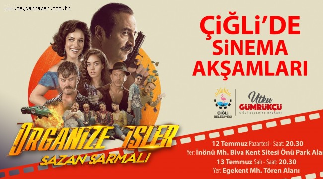 Çiğli'de Keyifli Sinema Akşamları Başlıyor Çiğlililer Sinema Şöleninde Buluşuyor