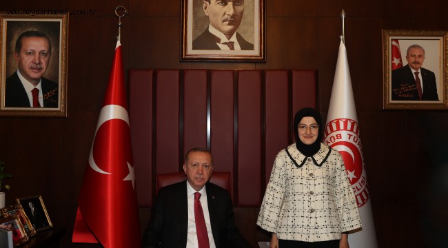 CUMHURBAŞKANI ERDOĞAN İLE ÖNEMLİ GÖRÜŞME