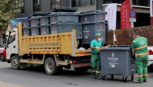 DAHA TEMİZ ÇANKAYA İÇİN DEĞİŞİM BAŞLADI   KONTEYNERLER YENİLENİYOR  