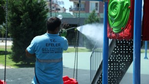 EFELER'İN PARKLARI PIRIL PIRIL