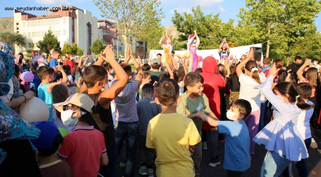 "Eğlence Mahallemde" Etkinliği Çocuklara Nefes Aldırdı
