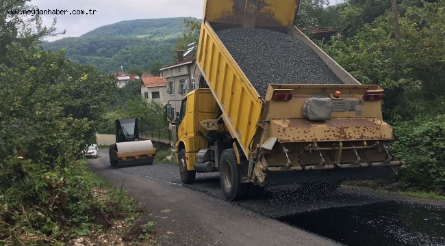 FATSA'NIN YOLLARINA ASFALT KONFORU