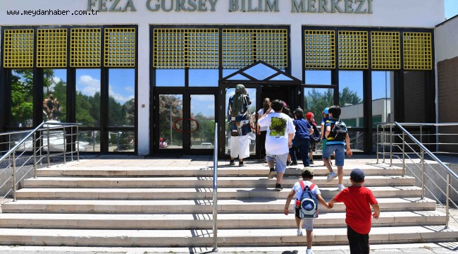 FEZA GÜRSEY BİLİM MERKEZİ'NDE EĞİTİMLER DEVAM EDİYOR