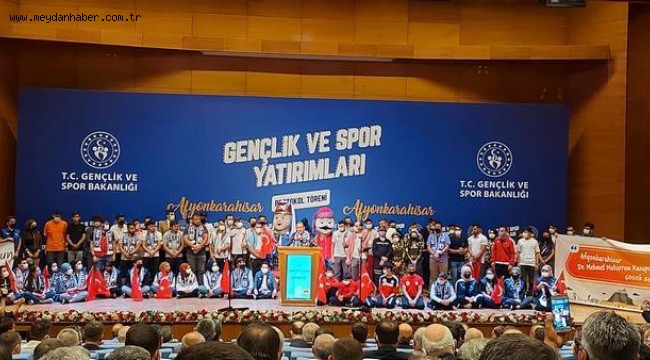 GENÇLİK VE SPOR BAKANIMIZDAN SANDIKLIMIZA MÜJDELER