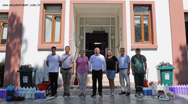 Geri Dönüşüm Yarışmasında Haziran Ayı Kazananlarına Ödülleri Verildi