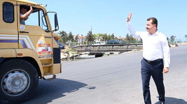 Gömeç Derkent'te dönüşüm devam ediyor