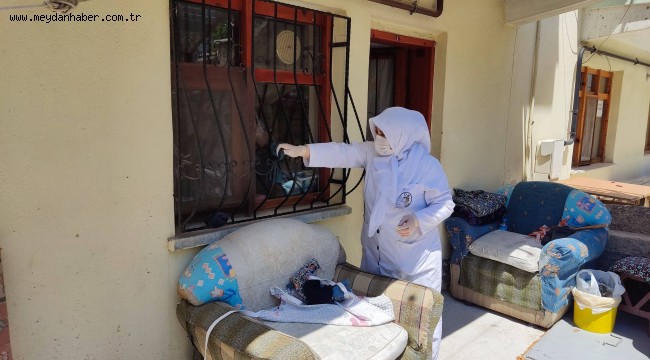 Güngörmüşler'in evlerinde bayram temizliği