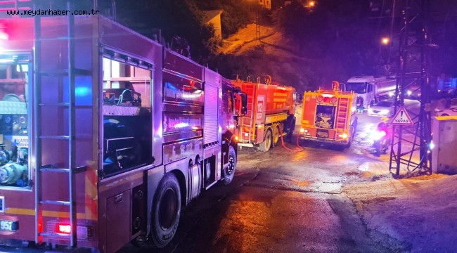 HABİB-İ NECCAR DAĞI'NDA AYNI GÜN İKİI FARKLI NOKTADA YANGIN