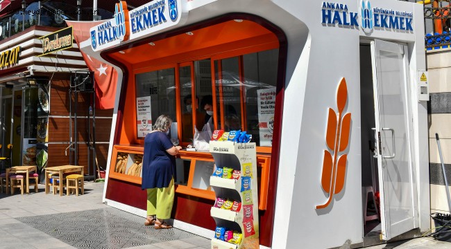 HALK EKMEK HİZMET AĞINI GENİŞLETİYOR