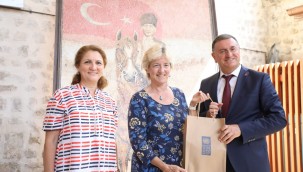 HBB BAŞKANI SAVAŞ BİRLEŞMİŞ MİLLETLER BÜYÜKELÇİSİNİ AĞIRLADI