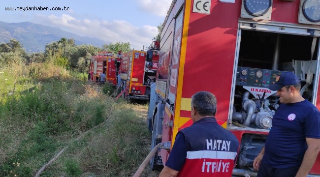 HBB İTFAİYE EKİPLERİNİN ANINDA MÜDAHALESİ FACİAYI ÖNLEDİ