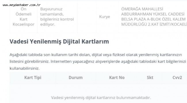 Hürriyet, Kocaelispor maçları için passolig başvurusunu yaptı