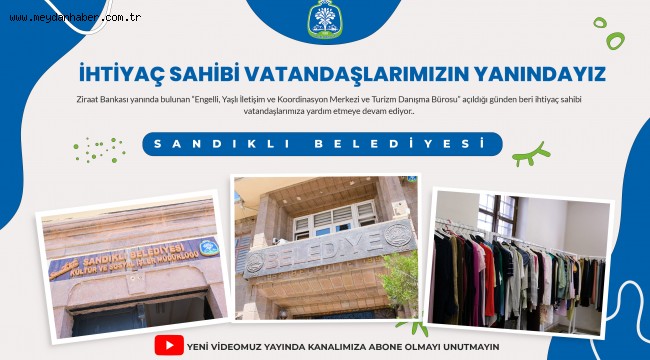 İHTİYAÇ SAHİBİ VATANDAŞLARIMIZIN YANINDAYIZ