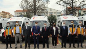 İlimize 5 Yeni Ambulans 