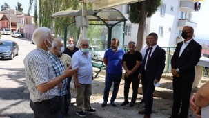 İzmit Belediyesinden Akşemsettin Camii'ne malzeme desteği