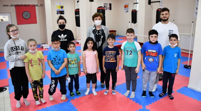 Kayabaşı Mahallesi Yaylacık SYM'de Spor Salonu ve Kütüphane Hizmete Girdi