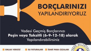 Keşan Belediyesi'ne olan vergi borçlarının yapılandırılması için başvurular başladı