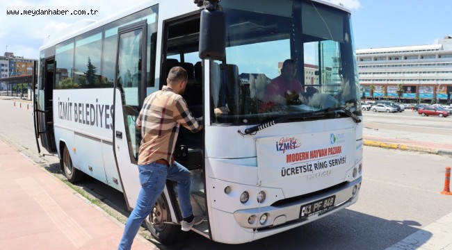 Kurban Pazarı'na Kuruçeşme'den ücretsiz ring servisi