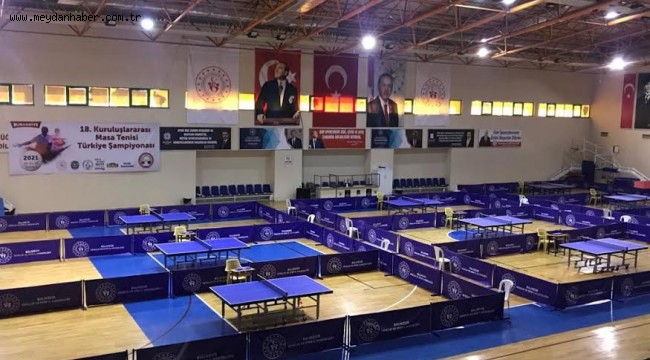 KURULUŞLARARASI MASA TENİSİ TÜRKİYE ŞAMPİYONASI BURHANİYE'DE BAŞLIYOR!