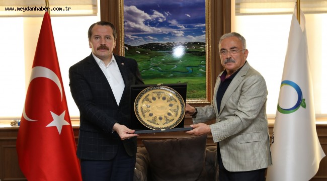 MEMUR-SEN GENEL BAŞKANI YALÇIN'DAN BAŞKAN GÜLER'E ZİYARET