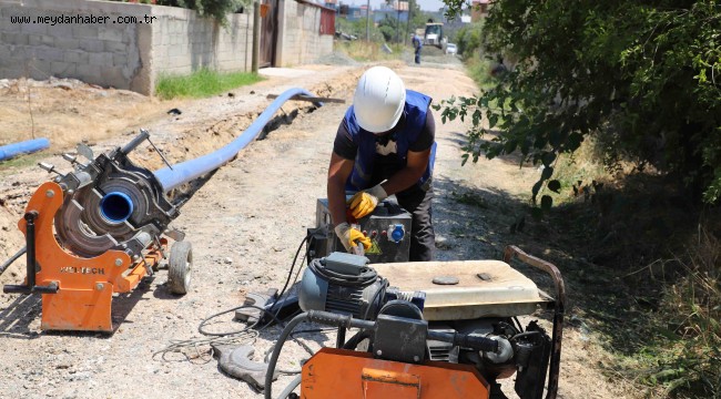 MEYDANCIK'IN İÇME SUYU ŞEBEKESİ YENİLENİYOR