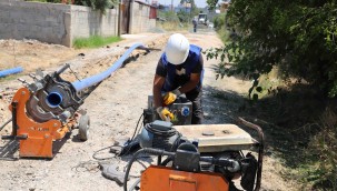 MEYDANCIK'IN İÇME SUYU ŞEBEKESİ YENİLENİYOR