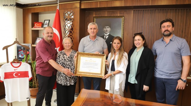 Miktad Sarıalioğluna Üstün Hizmet Beratı