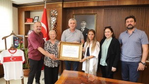 Miktad Sarıalioğluna Üstün Hizmet Beratı