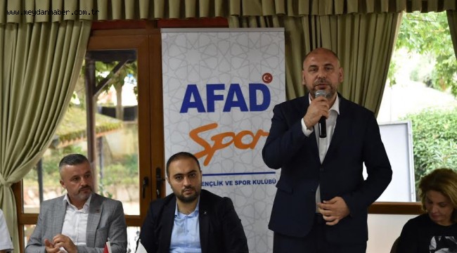 ORHANGAZİ BELEDİYESİ AFAD GÖNÜLLÜSÜ GENÇ SPORCULARI AĞIRLADI