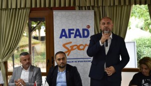 ORHANGAZİ BELEDİYESİ AFAD GÖNÜLLÜSÜ GENÇ SPORCULARI AĞIRLADI
