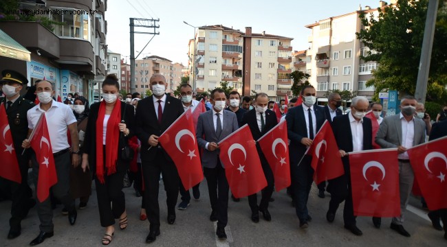 ORHANGAZİ DEMOKRASİ NÖBETİNDE TEK YÜREK