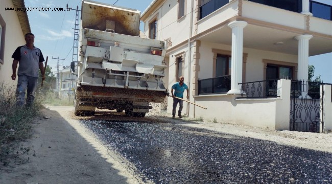 Paşalimanı Adası yolları yapılıyor